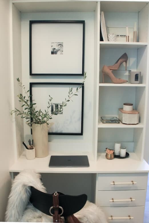 Closet and Desk Installation