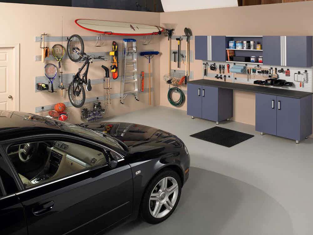 example of Garage Cabinets work
